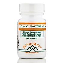 Suplemento Alimentar Nutri-West C.A.C. Factor-S 60 Comprimidos