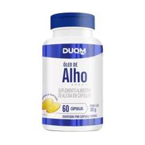 Suplemento Alimentar Óleo de Alho 60 Caps - Duom