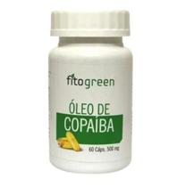 Suplemento Alimentar Óleo de Copaíba Fitogreen 60 Cápsulas 500mg Opção Confiável