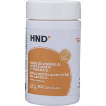 Suplemento Alimentar Óleo de Prímula, Borragem & Vitamina E 60 Cápsulas HND