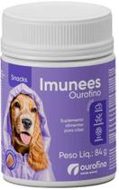 Suplemento Alimentar Ourofino Imunees Snacks 84g