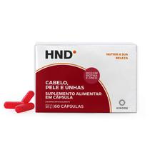 Suplemento Alimentar para Cabelo, Pele e Unhas HND 60 Cápsulas