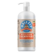 Suplemento alimentar para cães Grizzly Wild Alaskan Salmon Oil 960ml