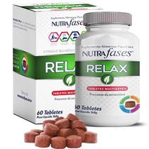 Suplemento Alimentar para Cães Nutrafases Relax 60 Tabletes