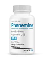 Suplemento Alimentar Phenemine 37,5 Máxima Potência 60 Cápsulas