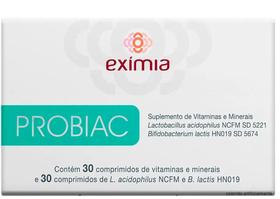 Suplemento Alimentar Probiac 60 Cáps - Eximia - Fqmmelora