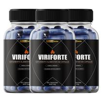 Suplemento Alimentar ProstaGenix Viriforte com 60 Cápsulas 645 mg Fórmula Premium Energia para o dia a dia