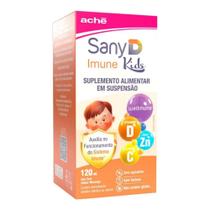 Suplemento Alimentar Sany D Imune Kids Suspensão Oral Sabor Morango 120ml Suplemento Alimentar Sany D Imune Kids Suspensão Oral Sabor Morango 120ml