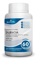 Suplemento Alimentar Silencia Concentração 60 Cápsulas 500mg Sem Sabor Suplemento Alimentar Silencia Concentração 60 Cápsulas 500mg Sem Sabor