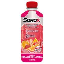 Suplemento Alimentar Sorox Sabor Morango com Laranja 550ml