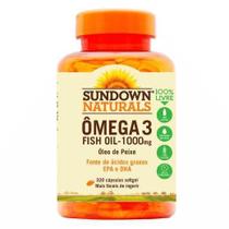 Suplemento Alimentar Sundown Ômega - 3 1000mg 320 Cápsulas