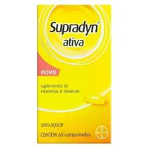 Suplemento Alimentar Supradyn Ativa 60 Comprimidos Revestidos