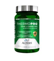 Suplemento Alimentar ThermoPRO - Carnitina 300mg/porção, Concentração máxima de CROMO, Antioxidante - Allways Health