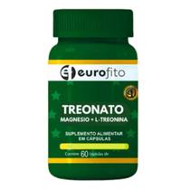 Suplemento Alimentar Treonato (mag+l-treonina) 60 Cápsulas Eurofito