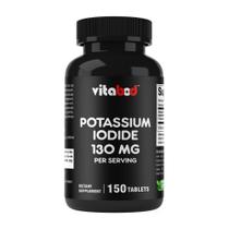 Suplemento alimentar Vitabod Iodeto de Potássio 130 mg 150 comprimidos Suplemento alimentar Vitabod Iodeto de Potássio 130 mg 150 comprimidos