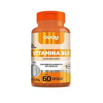 Suplemento Alimentar Vitamina B12 60 Cápsulas - Duom