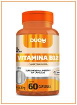 Suplemento Alimentar Vitamina B12 Com 60 Cápsulas - Duom