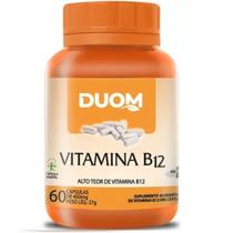 Suplemento Alimentar Vitamina B12 Com 60Cps Duom Suplemento Alimentar Vitamina B12 Com 60Cps Duom