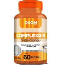 Suplemento Alimentar Vitamina Complexo B 60 Cps Duom