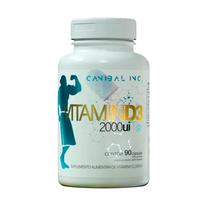 Suplemento Alimentar Vitamina D3 2000 UI 90 Caps Canibal Inc Suplemento Alimentar Vitamina D3 2000 UI 90 Caps Canibal Inc