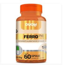 Suplemento Alimentar Vitamina Ferro 60 Cps Duom