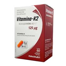 Suplemento Alimentar Vitamina K2 125mcg 60 Cápsulas Maxnutri