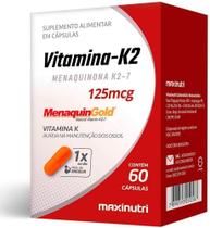 Suplemento Alimentar Vitamina K2 125mcg C/60Caps - Maxinutri