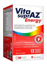 Suplemento Alimentar VitaSupraz Energy C/30Comp UniãoQuimica Suplemento Alimentar VitaSupraz Energy C/30Comp UniãoQuimica