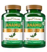 Suplemento All Nue Organic Vitamins Anamu 1250 mg 240 cápsulas Suplemento All Nue Organic Vitamins Anamu 1250 mg 240 cápsulas