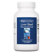 Suplemento Allergy Research Group: fígado bovino, 1000 mg, 125 cápsulas