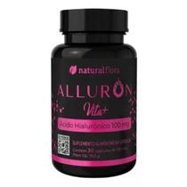 Suplemento Alluron Vita + Ácido Hialurôrico Vitaminas Minerais 100mg - Natural Flora