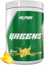 Suplemento Alpha Supps Alpha Greens em pó de frutas e vegetais