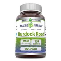 Suplemento Amazing Formulas Bardock Root 1000mg 240 cápsulas