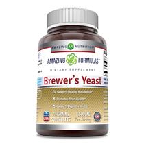 Suplemento Amazing Formulas Brewers Yeast 1500 mg 500 comprimidos