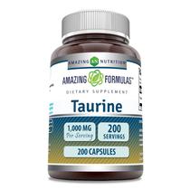 Suplemento Amazing Formulas Taurina 1000 mg 200 cápsulas Suplemento Amazing Formulas Taurina 1000 mg 200 cápsulas