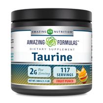 Suplemento Amazing Formulas Taurina 500g em pó 111 porções