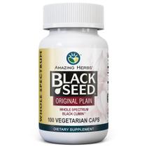 Suplemento Amazing Herbs Whole Spectrum Black Seed 100 cápsulas Suplemento Amazing Herbs Whole Spectrum Black Seed 100 cápsulas