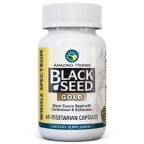 Suplemento Amazing Herbs Whole Spectrum Black Seed Gold 60c