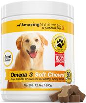 Suplemento Amazing Omega 3 Fish Oil para cães 90 Soft Chews