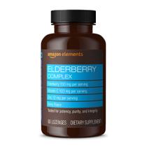 Suplemento Amazon Elements Elderberry Complex 60 comprimidos Suplemento Amazon Elements Elderberry Complex 60 comprimidos