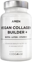 Suplemento Amen Vegan Collagen Builder à base de plantas 30 cápsulas