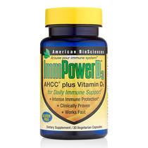 Suplemento American BioSciences ImmPowerD3 AHCC 500mg