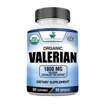 Suplemento American Standard Organic Valerian 1800mg 90 cápsulas Suplemento American Standard Organic Valerian 1800mg 90 cápsulas