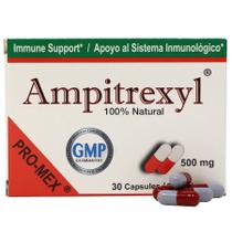 Suplemento Ampitrexyl 500mg 30 cápsulas com vitamina C e zinco