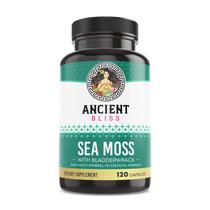 Suplemento Ancient Bliss Organic Irish Sea Moss 120 cápsulas