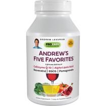 Suplemento ANDREW LESSMAN Andrew's Five Favorites 30 cápsulas Suplemento ANDREW LESSMAN Andrew's Five Favorites 30 cápsulas