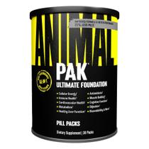 Suplemento Animal Pak - Pacote com 30 Unidades - Performance Esportiva Suplemento Animal Pak - Pacote com 30 Unidades - Performance Esportiva