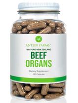 Suplemento Antler Farms: Órgãos Bovinos 100% Puros da Nova Zelândia Suplemento Antler Farms: Órgãos Bovinos 100% Puros da Nova Zelândia