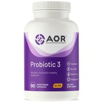 Suplemento AOR Probiotic 3 Digestive Aid 90 cápsulas