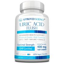 Suplemento aprovado pela Science Uric Acid Flush 60 cápsulas